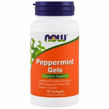 Перечна м'ята NOW Foods (Peppermint Gels) 90 капсул NOW04727
