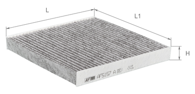 Фільтр салону Alpha Filter AF5157a