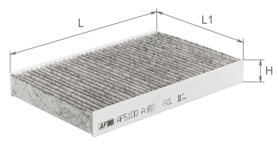 Фильтр салона Alpha Filter AF5100A