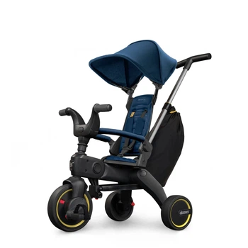 Складний триколісний велосипед Doona Liki Trike S3 Royal Blue