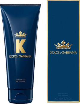 Гель для душу для чоловіків Dolce&Gabbana K by Dolce and Gabbana 200 мл (3423473043454)