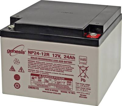 Аккумуляторная батарея EnerSys Genesis 12 V 24Ah (NP 24-12)