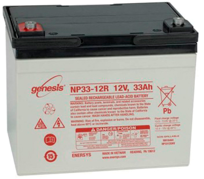 Аккумуляторная батарея EnerSys Genesis 12 V 33Ah (NP 33-12)