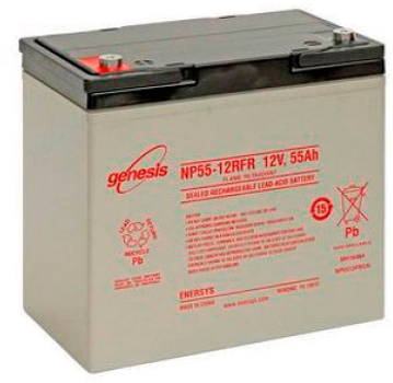Аккумуляторная батарея EnerSys Genesis 12 V 55Ah (NP 55-12)