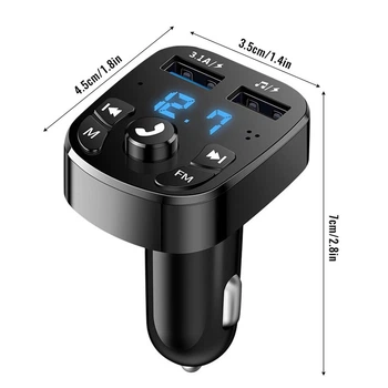 FM Модулятор Car Bluetooth CCZ000063 Handsfree USB 3.1A Без бренду