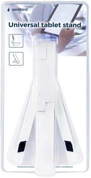 Uchwyt do telefonu/tabletu Gembird TA-TS-01/W Biały