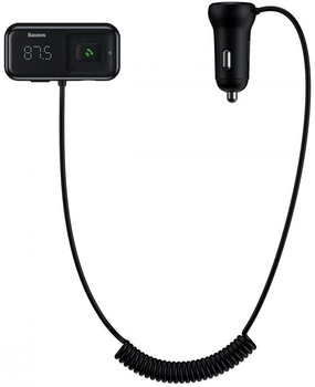 Baseus S-16 Bluetooth FM Launcher 2 Nadajnik FM USB (CCTM-E01)