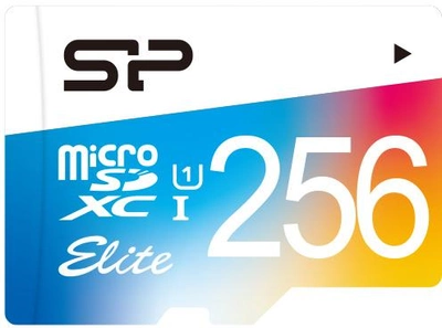 Silicon Power microSDXC 256 GB Class 10 UHS-I Elite + adapter (SP256GBSTXBU1V10SP)
