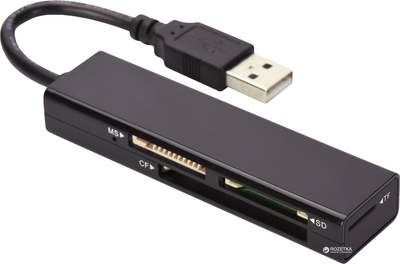 Czytnik kart Digitus Ednet USB 2.0 Uniwersalny (85241)