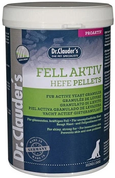 Дрожжевые гранулы для кожи и шерсти собак Dr.Clauder's Fell Active Hefe Pellets 600 г