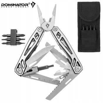 Мультиинструмент DOMINATOR 21 инструмент Серебряный