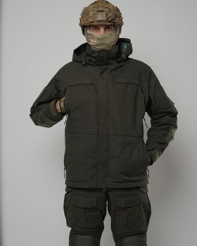 Тактична штурмова куртка UATAC Gen 5.2 XL Олива з флісовою парою