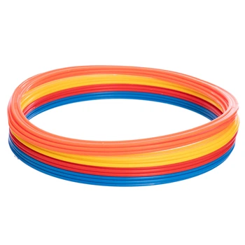 Кольца тренировочные для футбола Zelart 6422-40 12 колец диаметр 40см Multicolor