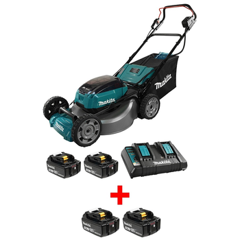 Газонокосилка аккумуляторная Makita DLM530PT4