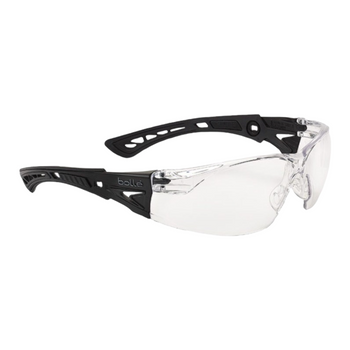 Балістичні захисні окуляри, Rush+ small, Bolle Safety, Black with Clear Lens