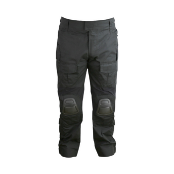Штани бойові Gen II Spec-Ops Trousers з колінами, Kombat tactical, Black, M