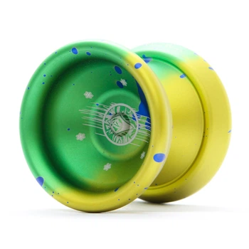 Yoyorecreation [N]KG3 グリーン Профессиональное йойо YoyoFactory R-TYPE Желто-зеленое – игрушки с