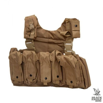 Розвантажувальна система Tactical Vest SWISS ARMS Coyote brown