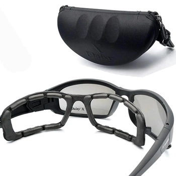 Тактичні окуляри захисні Daisy X7 + 4 змінні лінзи + чохол