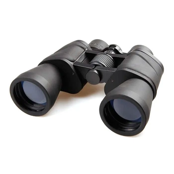Бинокль оптический мощный компактный Comet AXP111 (10x50) с красным фильтром черный, в чехле (SK-NAXP111-1050S)