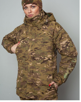 Жіночі штурмова куртка UATAC Gen 5.2 (3XL) Мультикам OAK (Дуб). Куртка пара з флісом