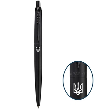 Шариковая ручка Parker JOTTER XL Monochrome Black BT BP Трезубец Черный 12432_TR