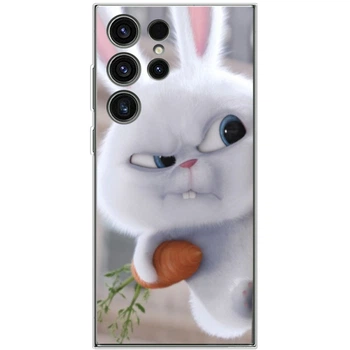 Силіконовий чохол BoxFace Samsung Galaxy S23 Ultra (S918) Rabbit Snowball (45778-up1116)