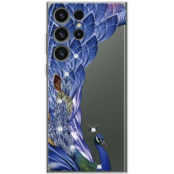 Силіконовий чохол BoxFace Samsung Galaxy S23 Ultra (S918) Peafowl (45809-rs7)