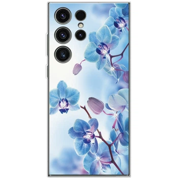 Силіконовий чохол BoxFace Samsung Galaxy S23 Ultra (S918) Orchids (45809-rs16)