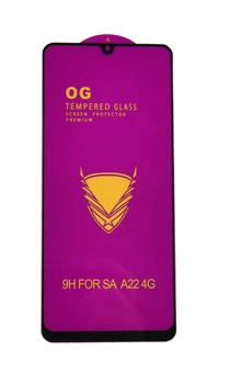 Защитное стекло OG Samsung A22 Black
