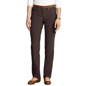 Брюки Eddie Bauer Womens Straight Leg Stretch Pants COCOA (36)