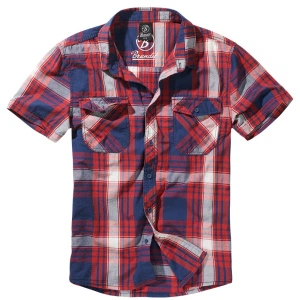 Сорочка Brandit Roadstar RED-NAVY-WHITE M Комбінований (4012.164)