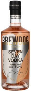 Горілка Seven Day Rhubarb and Lemon Vodka 0.7 л 40% (5056025460423)