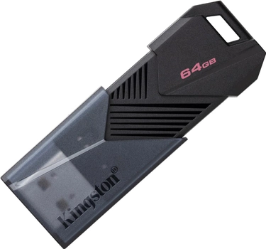 Флеш память USB Kingston DataTraveler Exodia Onyx 64GB USB 3.2 Gen 1 Black (DTXON/64GB)