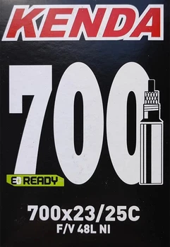 Камера велосипедна Kenda 700 x 23C/25C (23/25-622/630) FV Presta, вентиль 48 мм