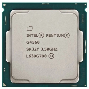Процессор с охлаждением Intel Pentium G4560 3.5Ghz CM8067702867064 BX80677G4560 (s1151, 3.5GHz/8GT/s/3MB) Б/У