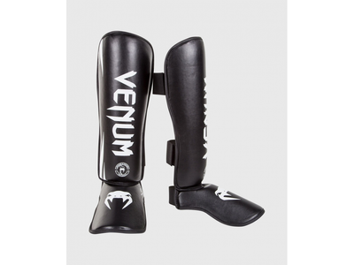 Защита ног VENUM Challenger Standup Shinguards XL чёрный/белый (3977)