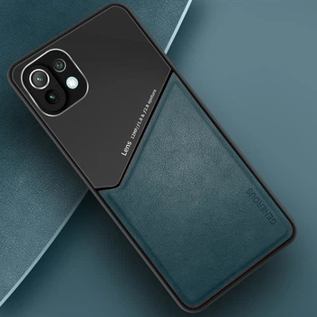 Комбинированный чехол Generous на Xiaomi 11 Lite 5G NE Green (24164-08)
