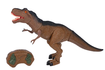 Динозавр Same Toy Dinosaur World Тиранозавр коричневый (свет, звук) RS6123Ut