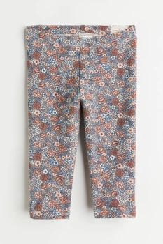 Легинсы разноцветные Цветы H&M 104см (400091271)