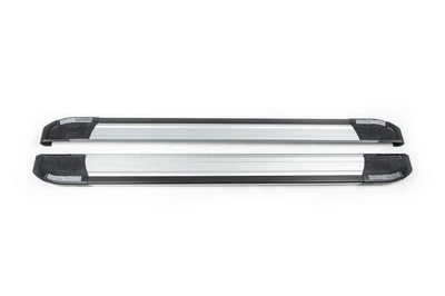 Боковые пороги для Toyota RAV4 2006-2013 (Rainbow)