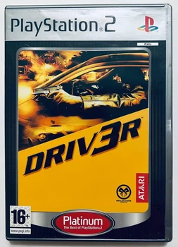 Driver 3 Platinum, Б/У, английская версия - диск для PlayStation 2