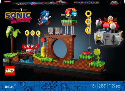 Zestaw klocków LEGO Sonic the Hedgehog Green Hill Zone 1125 części (21331)