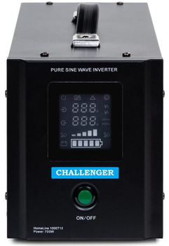 ДБЖ Challenger HomeLine 1000T12 (700 Вт) з правильною синусоїдою 12В