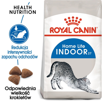 Сухой корм для домашніх котів Royal Canin Indoor 400 г (3182550704618) (25290049)