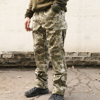 Тактичний одяг, штани Softshell зимові, штани комуфляжні, Софтшелл штани ЗСУ, розмір 64 (ММ-14)