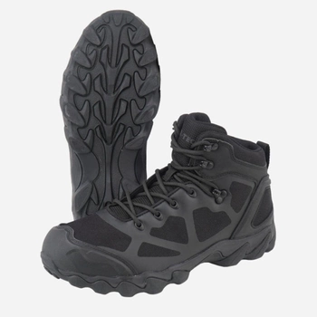 Мужские тактические ботинки с мембраной MIL-TEC Chimera Mid 12818202 42 (9US) 27 см Черные (4046872409189)
