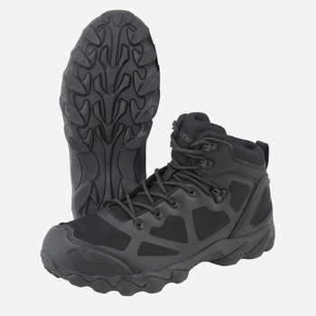 Чоловічі тактичні черевики з мембраною MIL-TEC Chimera Mid 12818202 44 (11US) 28.5 см Чорні (4046872409202)