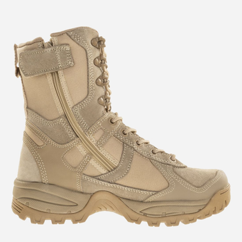 Чоловічі тактичні черевики MIL-TEC Patrol One-Zip 12822305 42 (9US) 27 см Коричневі (4046872269769)