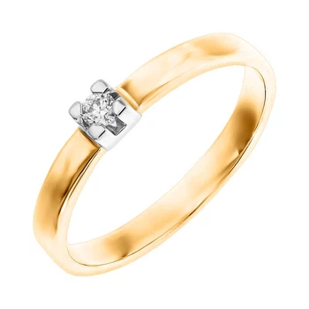 Кольцо Diamant К3254 (500364) 15.5